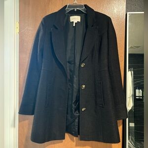 BCBGeneration Black Coat with gold buttons